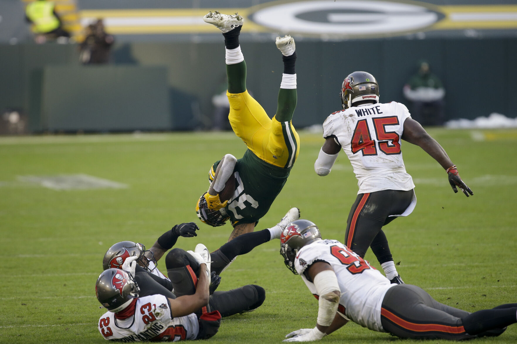 Buccaneers Packers Football